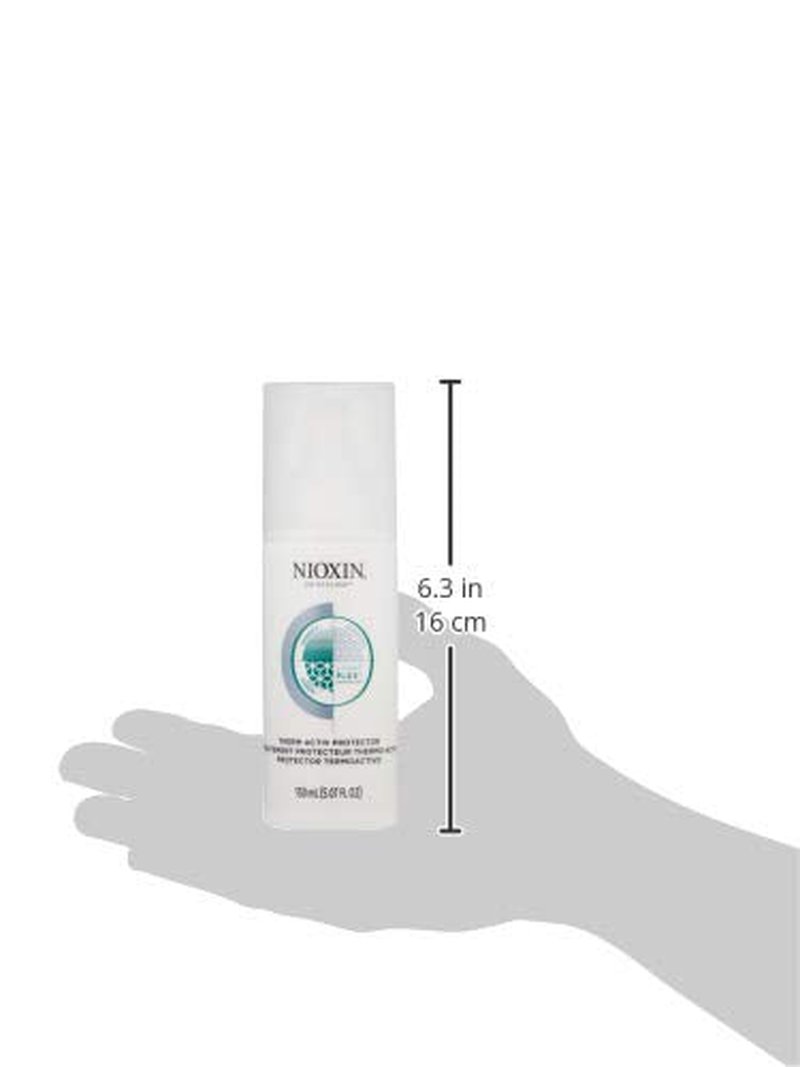 Nioxin 3D Styling Therm Active Heat Protector Spray - 5.1 Oz | Protects Hair from Heat Damage