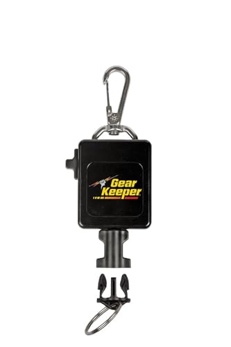 Gear Keeper Gear Keeper Locking Large Scuba Flashlight and Camera Retractor Features Various Mounting Options with QC-II Split Ring Accessory- Made in USA