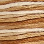 DMC 117-105 Mouline Stranded Cotton Six Strand Embroidery Floss Thread, Variegated Brown, 8.7-Yard