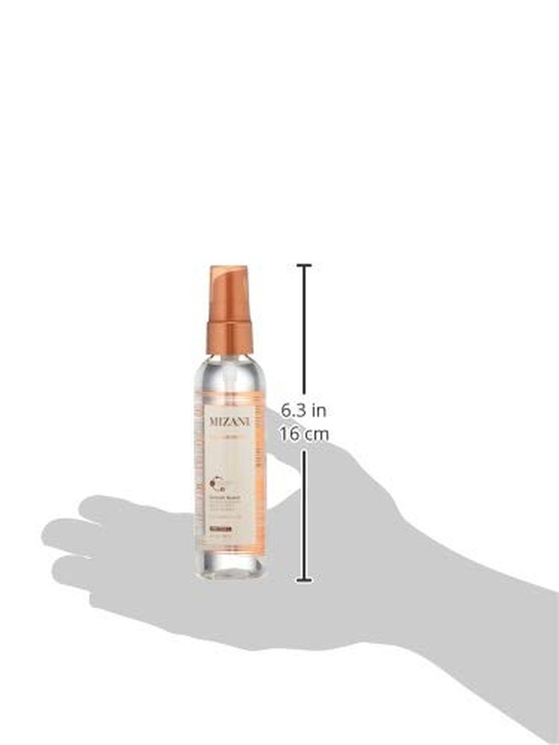 Mizani Thermasmooth Smoothing Serum - Heat Protection & Frizz Control for Curly Hair | Infused with Coconut Oil