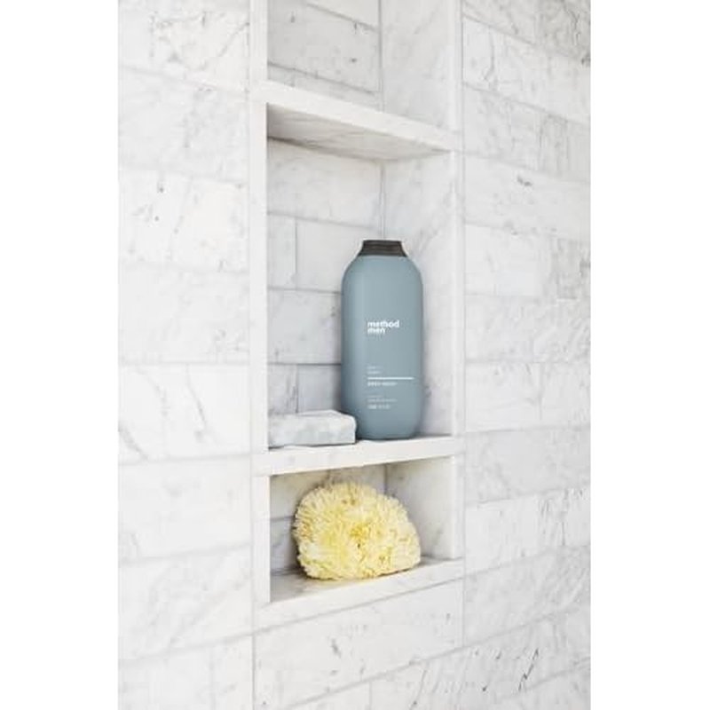 Method Men Body Wash, Sandalwood + Vetiver, Paraben and Phthalate Free, 18 fl oz (Pack of 1)