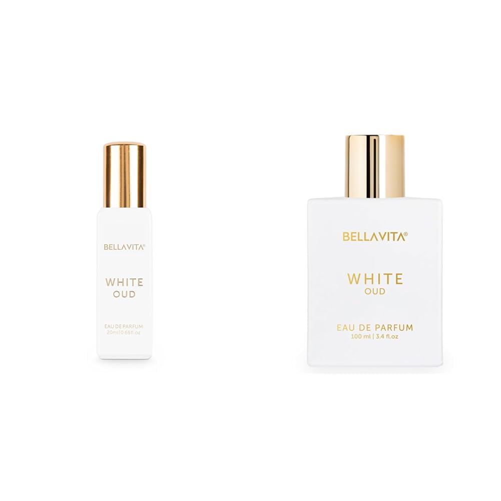 Luxury White Oud Unisex Perfume Combo - Long-Lasting Vanilla Scent | Mini Travel Size, IFRA-Certified