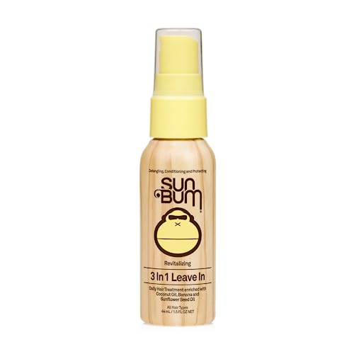 Sun Bum Beach Formula 3-in-1 Leave-in Hair Conditioner Spray, 1.5 Ounce