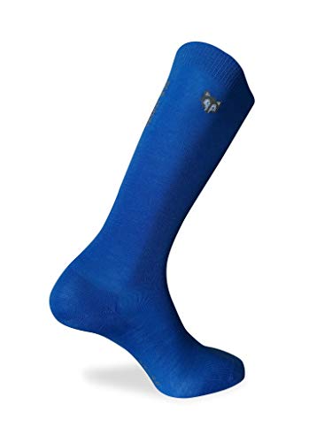 TEAM MAGNUS Tundra wolf kids ski socks in 80% wool. 3-pack of kids winter socks in fine knit, super insulating wool (knee length)