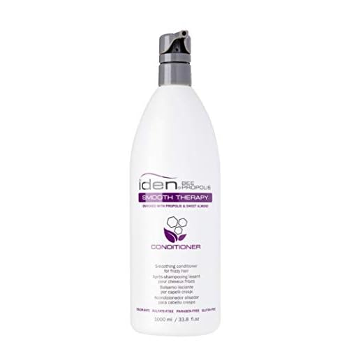 IDEN Bee Propolis Smooth Therapy Conditioner, For Frizzy Hair, Luxurious Shine, Silky Smooth, 33.8 fl.oz
