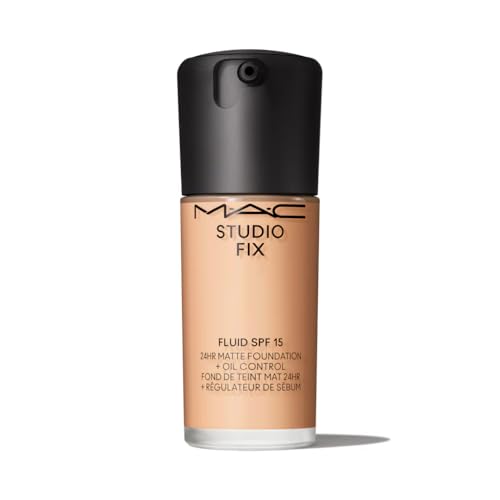 Studio Fix Fluid SPF 15 24Hr Matte Foundation Plus Oil Control - C4 by MAC for Women - 1 oz Foundation