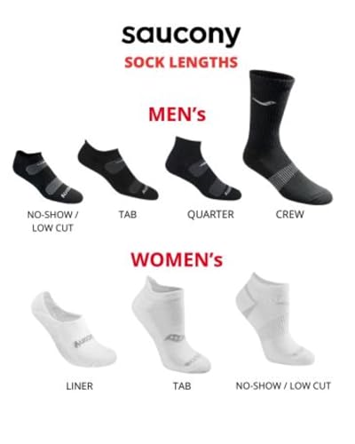 aucony Men's Multi-Pack Bolt Performance Comfort Fit No-Show Socks, White 18, Shoe Size: 8-12, Sock Size: 10-13'