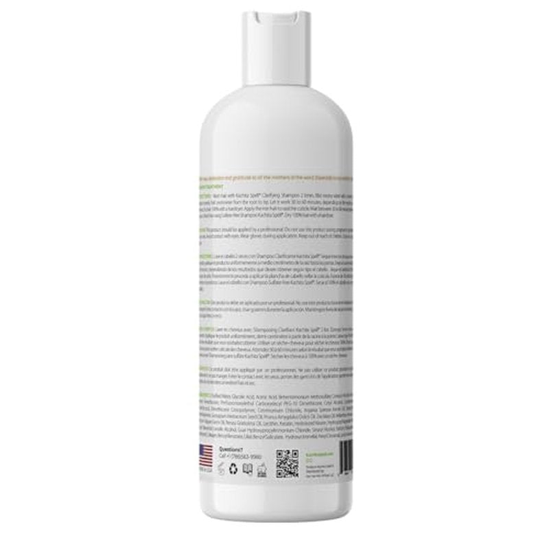 Brazilian Keratin Treatment Formaldehyde Free Kachita Spell Hair Straighteners No Formol Made in USA (32 floz)