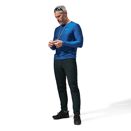 Berghaus Men's T Shirt Moisture Wicking 24/7 Tech, Long Sleeve Limoges