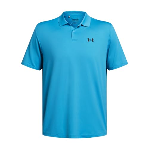 Under Armour Men's Performance 3.0 Polo, (419) Capri / / Black, Small