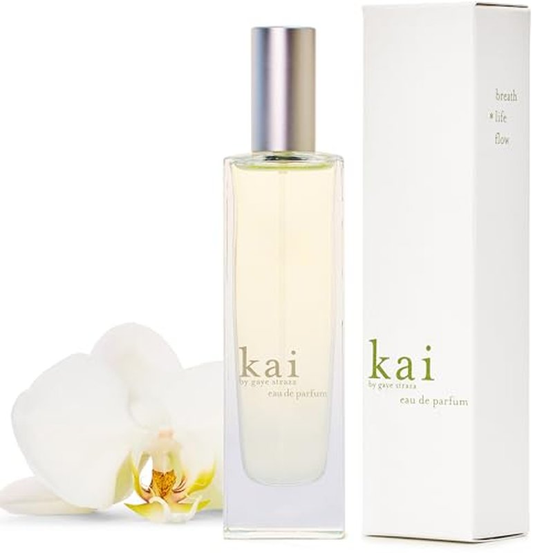 kai eau de parfum ? a fresh, beautiful, light gardenia scent wrapped in white exotics, 1.7 oz | serene, vegan, clean and inspired by memories of hawaiian vacations