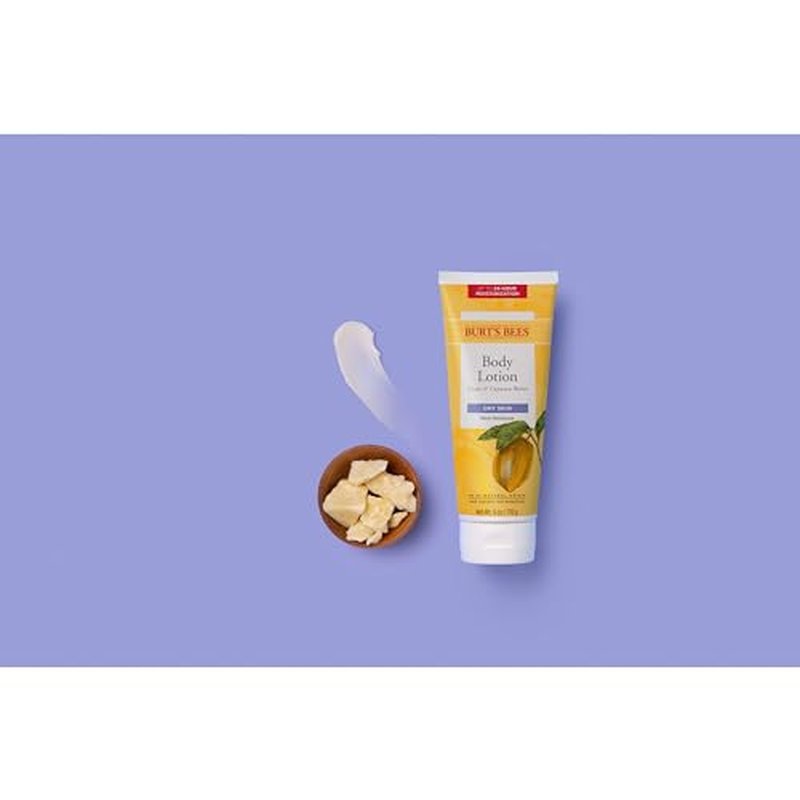 Burt¡¯s Bees Butter Body Lotion for Dry Skin with Cocoa & Cupua?u, 6 Oz (Package May Vary)