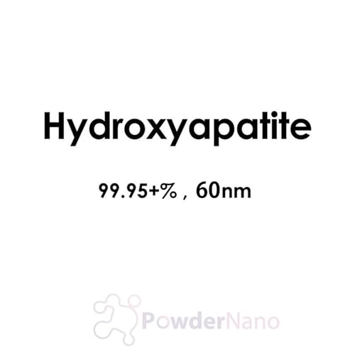 99.5% Pure Nano Hydroxyapatite Powder for DIY Toothpaste, Teeth Whitening & Soap Making 60 Grams