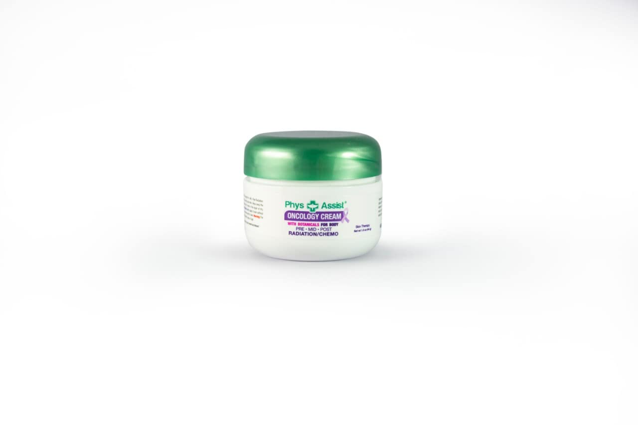 PhysAssist - Comfort kit for Chemo & Radio Patient The Gift of Love, Faith & Support. 2-1.5 oz face and body cream plus lip balm & inhaler