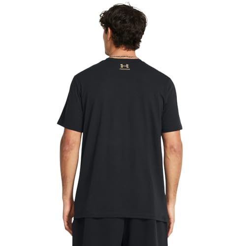 Under Armour Men's Freedom Graphic Short Sleeve T-Shirt, (001) Black / / UA Barren Camo, XX-Large Tall