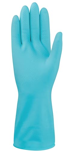 Mr. Clean Duet Reusable Latex Cleaning Gloves with Non-Slip Grip, 2 Pair, Small