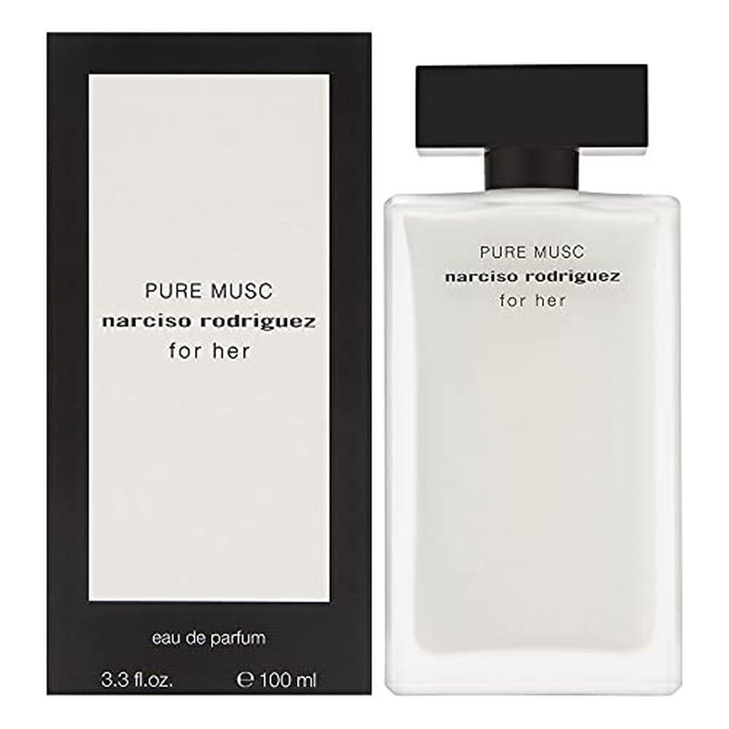 NARCISO RODRIGUEZ Pure Musc for Woman Eau De Parfum Spray, 3.3 Fluid Ounce