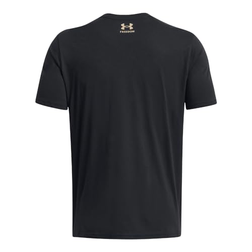 Under Armour Men's Freedom Graphic Short Sleeve T-Shirt, (001) Black / / UA Barren Camo, XX-Large Tall