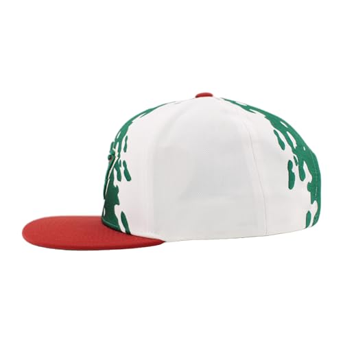 ZHATS Standard NHL Officially Licensed Adjustable Snapback Hat Flat Bill Z11 Retro Paintbrush, Team Color, One Size