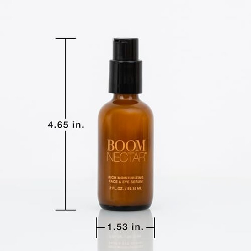 Boom Nectar ¢ç Deep Moisturizing Eye & Face Serum for Sensitive Skin, Facial Serums for Aging Skin to Hydrate and Renew Complexion, Vitamin C Serum from BOOM Beauty by Cindy Joseph - 2 Oz