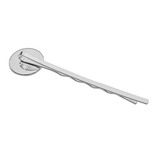 Bobby Pin Jewelry Tray Jewelry Tray 40PCS DIY Round Tray Hair Clips No- Metal Bobby Hair Clips Snap for Hair Accessories£¨Mixed coloring£© Metal Serving Tray Metal Hair Clips Jewelry Tray