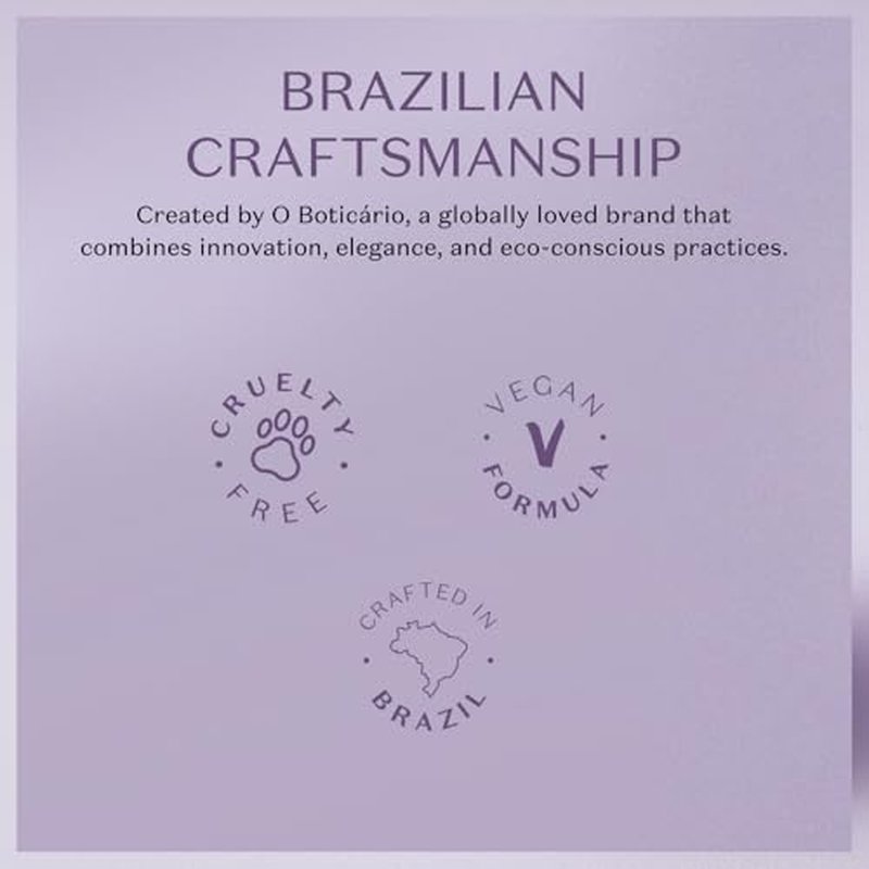 Nativa SPA by O Botic?rio, Lilac Smoothing Body Lotion with Nourishing Quinoa Oil + BioRetinol, Fragranced Skin Moisturizer, 13.5 Ounce