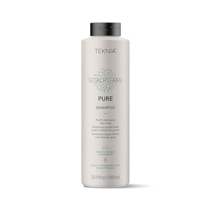 Lakm? Teknia Scalp Care Pure Purifying Shampoo, Shampoo for Oily Scalp, 33.8 Fl Oz
