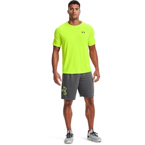 Under Armour Men's Tech 2.0 Short-Sleeve T-Shirt , High-Vis Yellow (731)/Black, XX-Large