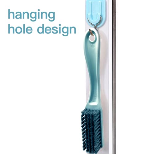 Nail Brush Foot Brush Curved Handle Grip Hand Fingernail Scrub Brush Home Laundry Cleaning Shoes Clothes Toes Nails Feet Scrubber,4 PCS