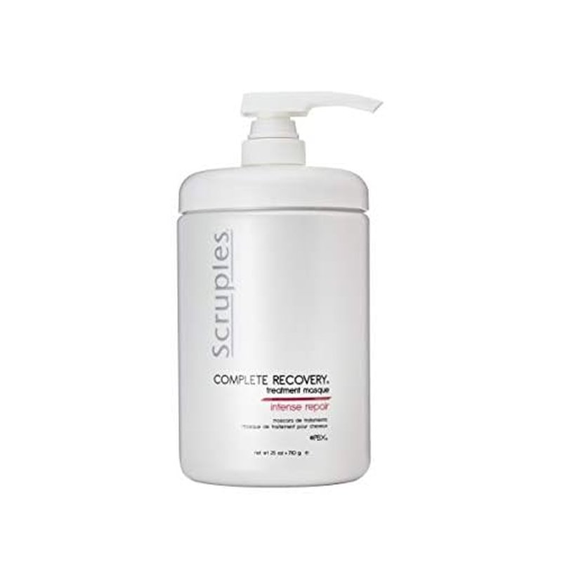 Scruples Complete Recovery Masque - Conditioning Dry Hair Mask to Nourishes, Softens & Restores Elasticity - Intense Recovery and Deep Conditioning Treatment to Strengthens and Moisturizes (25 oz)