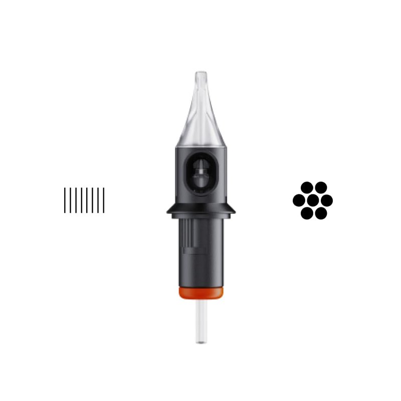 Cheyenne Tattoo Cartridges - Open Liner Safety Cartridges - 20 Stück (M (7 ol 0.35))
