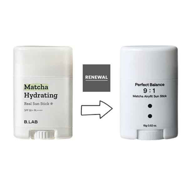 B_LAB Matcha Hydrating Real Sun Stick 21g