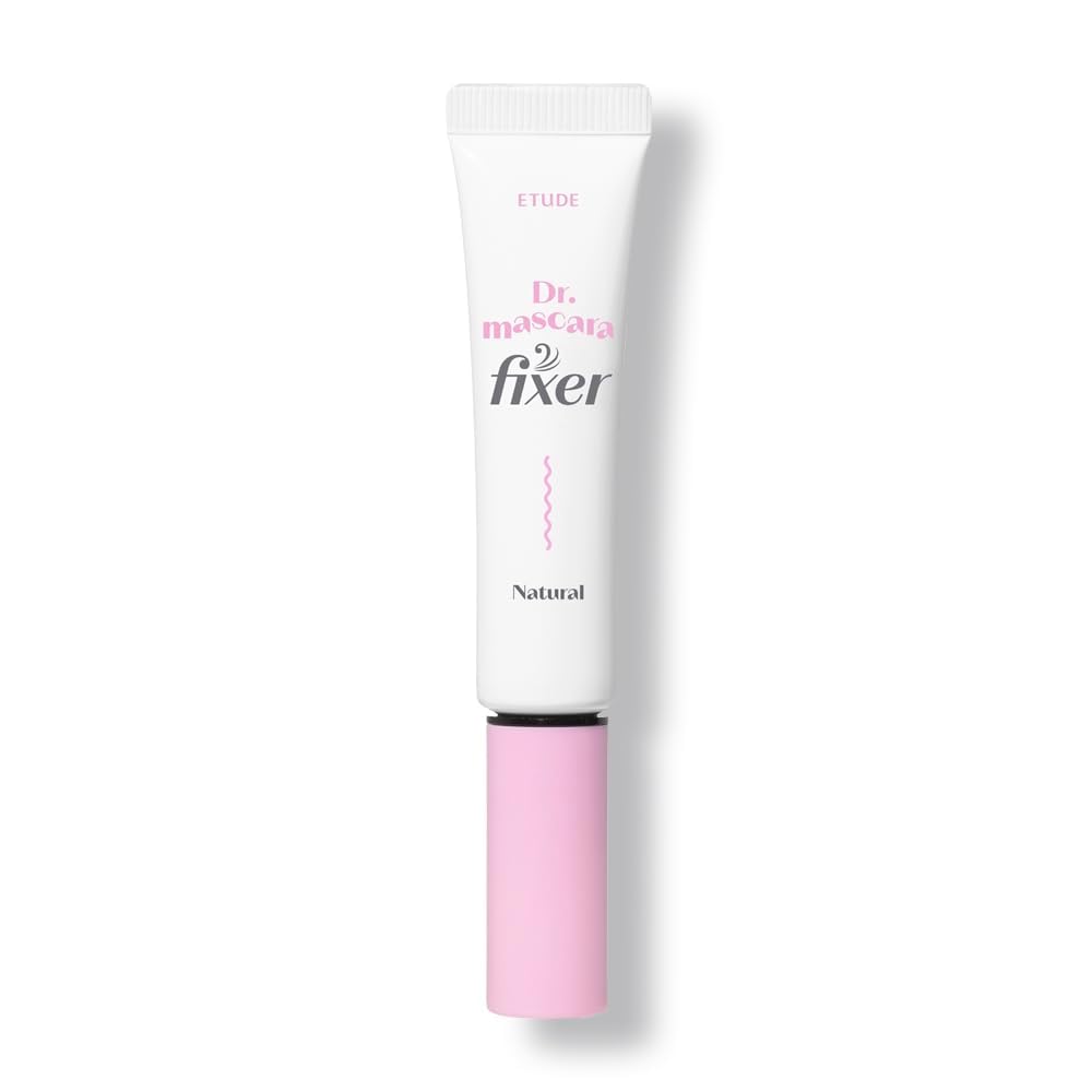 ETUDE Dr. Mascara Fixer For Perfect Lash, Korean Mascara Fixer, All-Day Curl Hold, Volumizing, Smudge-Proof, Korean Makeup, Beauty, Transparent (0.203 Fl Oz)