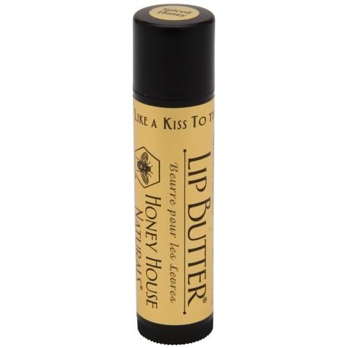 Honey House Naturals Lip Butter Tube Vanilla Almond