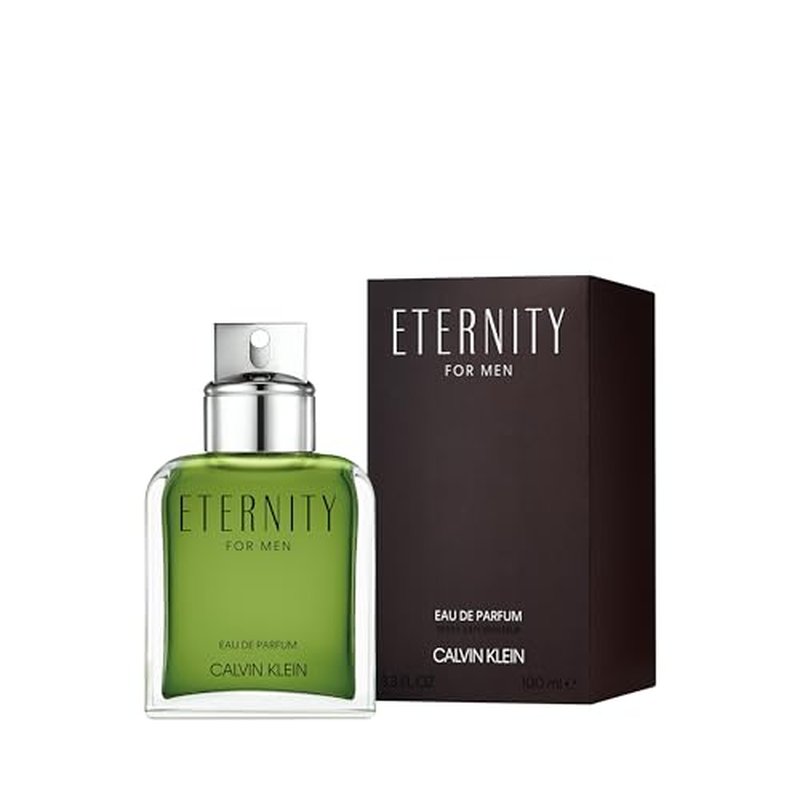 Calvin Klein Eternity Eau de Parfum ? Woody Men's Cologne ? With Notes of Sage, Cypress & Suede Accord ? Long Lasting Fragrance