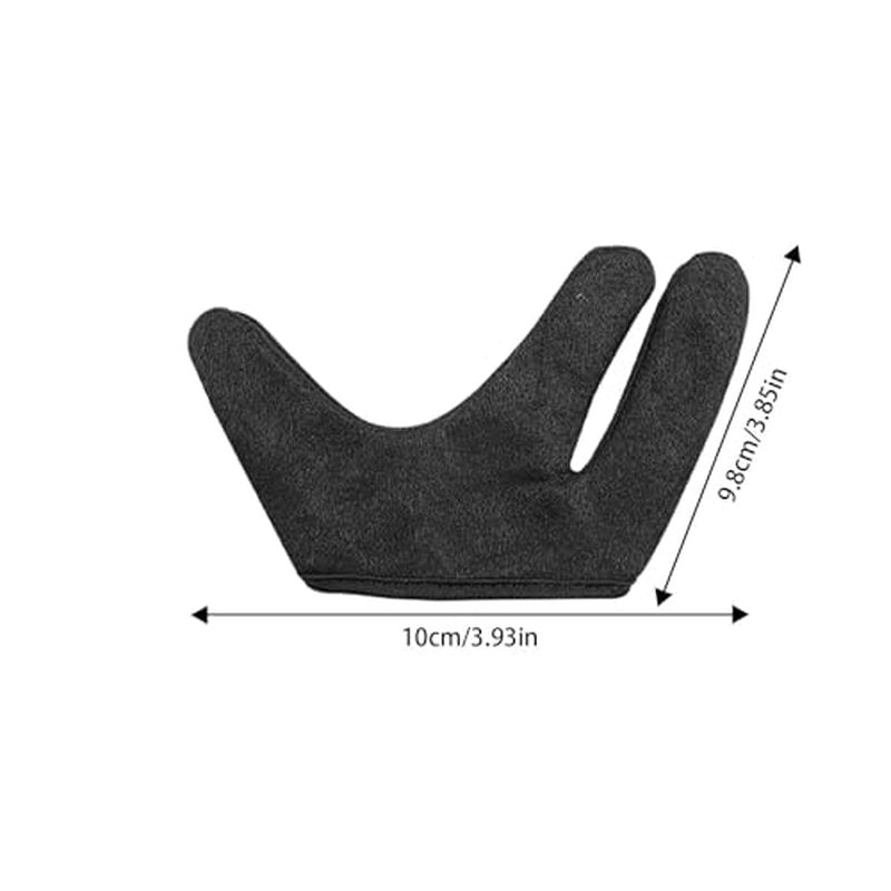Non-Slip Hair Gloves - Hair Protection Gloves | 3 Finger Heat Resistant Gloves | Curling Wand Gloves | Hair Dye Curling Wand