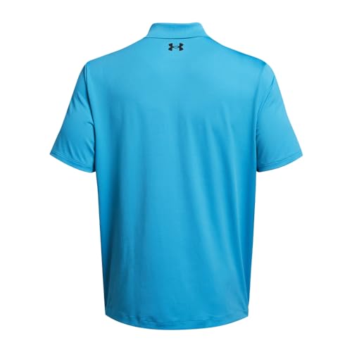 Under Armour Men's Performance 3.0 Polo, (419) Capri / / Black, Small