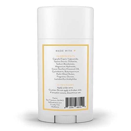 Native Aluminum-Free Clean Deodorant with Natural Derived Ingredients, 72HR odor control | Deodorant for Women and Men | Baking Soda, Coconut Oil, Shea Butter | Buttercream & Vanilla
