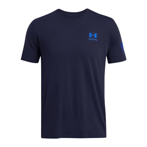 Under Armour Men's Freedom Graphic Short Sleeve T-Shirt, (410) Midnight Navy / / Team Royal, XX-Large Tall