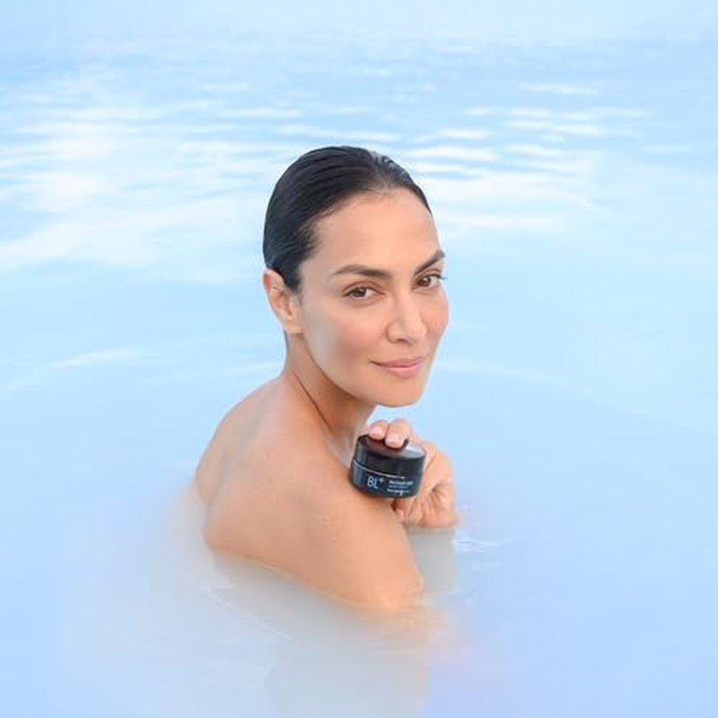 Blue Lagoon - BL+ The Cream Light Gel Moisturizer | Sustainable, Bioactive Luxury Skincare (Full Size, .5 oz | 15 ml)