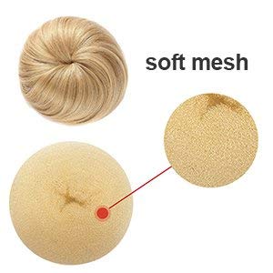 Teenitor Hair Donut, Hair Bun Maker, Black(Extra-large, Large, Medium and Small)