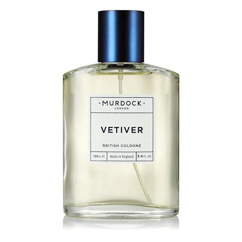 Murdock London Vetiver Cologne - Clean Fragrance with Citrus Sharp, 100ml / 3.4 fl oz