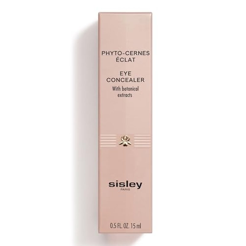 Sisley Paris Phyto-Cernes Eclat, No. 2 - 15 mL - Eye Concealer - Tinted Anti-Dark Circles Product - Instantly Masks Dark Circles & Targets Puffiness - Natural, Long-Wear Finish - Includes Brush