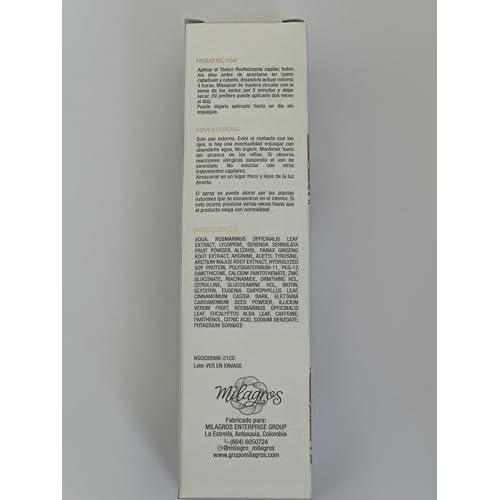 TONICO REVITALIZANTE MILAGROS