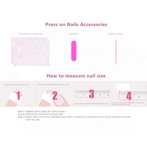 LOVFUL Press on Nails Chicago | Handmade with Full Covered Crystals | Reusable Fake Nails | Curve Long 2.2 in | H189-S