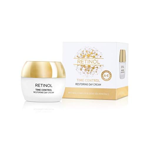 Edom Retinol Time Control Restoring Day Cream- Moisturizes & Hydrates Skin, Restoring Antioxidants, Smoothing The Appearance of Fine Lines and Wrinkles, Promoting Skin Natural Elasticity. 1.7 fl.oz