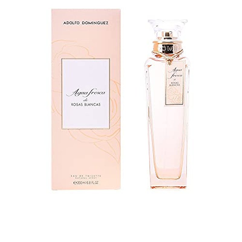 Adolfo Dominguez Agua Fresca De Rosas Blancas Eau De Toilette Spray 200Ml 2017
