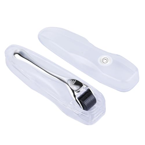 Professional Derma Roller Titanium Micro Needles Roller for Men and Women Microneedling Derma Roller for Home Use - Storage Case & Manual Included