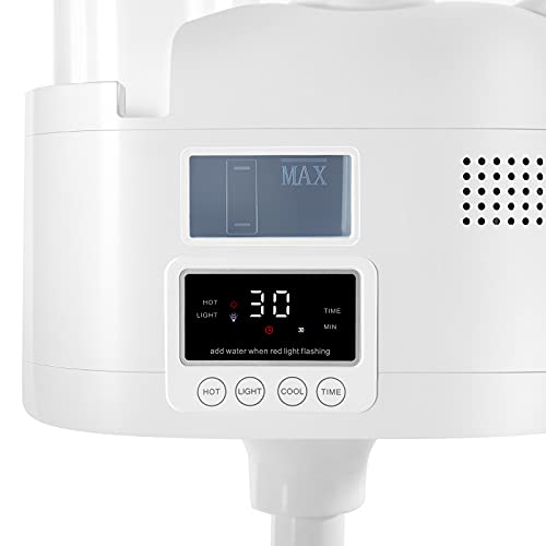 Professional 2 in 1 Facial Steamer Upgrade Esthetician Steamer with hot & Cold Nozzle Beauty Salon Spa