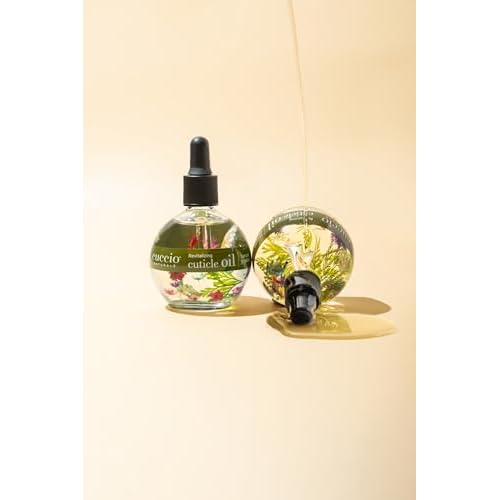 Cuccio Naturale Italian Garden Collection Revitalizing Cuticle Oil ? Tuscan Garden with Hawthorn & Wild Daisy ? Hydrating and Nourishing Cuticle Oil for Stronger, Healthier Nails ? 2.1 oz